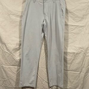 Huk Men's Light Gray 34 x 30